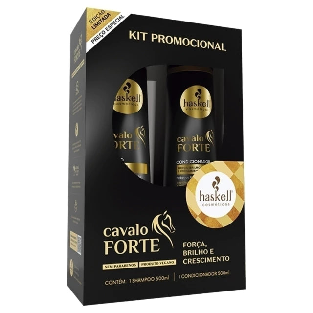 Kit Cavalo Forte Shampoo e Condicionador 500ml