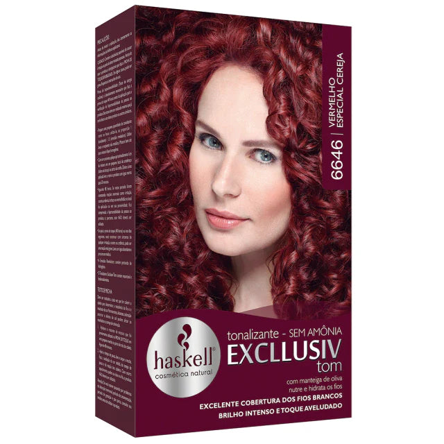 Tonalizante 6646 - Vermelho Especial Cereja