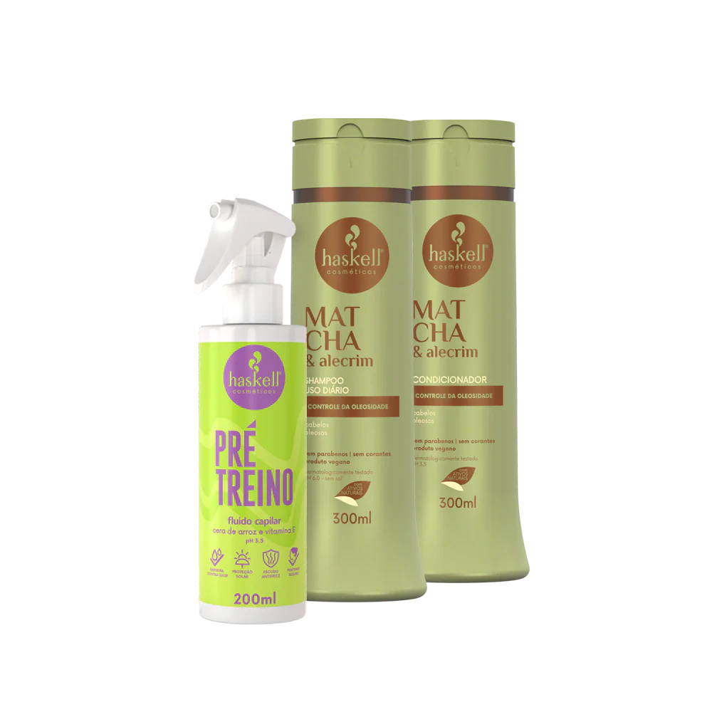 Kit Pré-Treino + Matcha (3 itens)