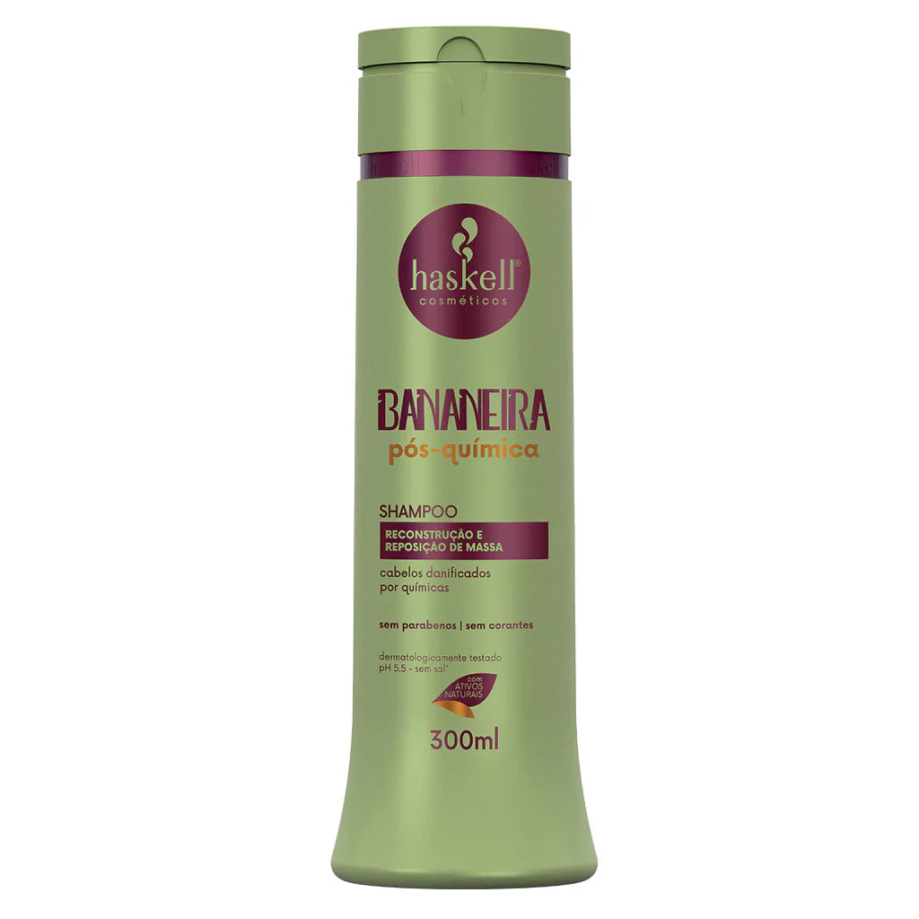 Shampoo Bananeira Pós-Química 300ml