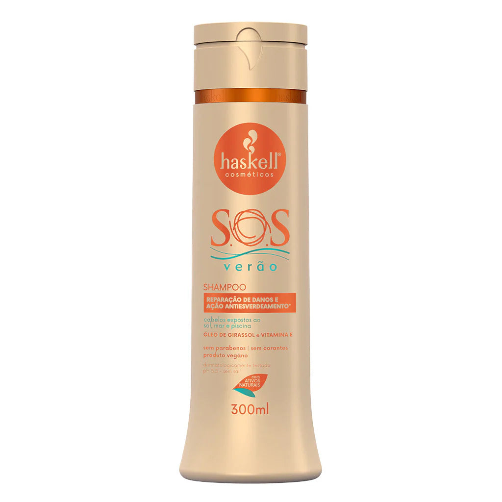 Shampoo Pós-Sol S.O.S Verão 300ml